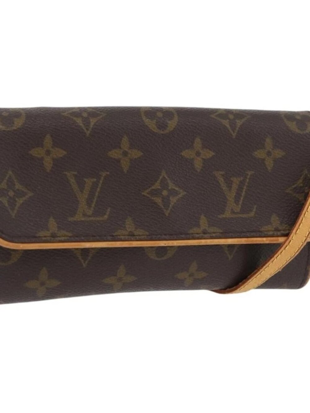 LOUIS VUITTON Monogram Pochette Twin PM Shoulder Bag M51854 LV - Picture 1 of 15